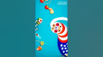 worm zone.io 🐍kill 2 giant snake #wormszone #viral #gaming