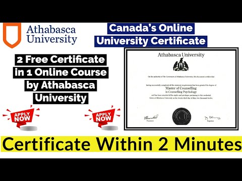 Free Online Courses In Canada With Certificates. - SAschoolsNearMe