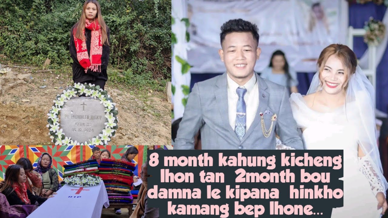 (L) Pr. Paominlen Haokip a longdamsa chunga Aji ngaitah Nu. Kimneo houlimna...