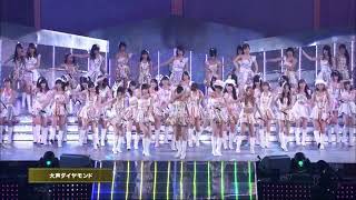 AKB48 - Oogoe Diamond  @Maeda Atsuko no Namida Sotsugyou Sengen! in Saitama Super Arena 2012