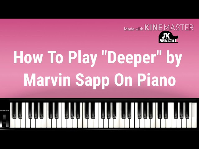 Deeper - Marvin Sapp (Bass Cover) 