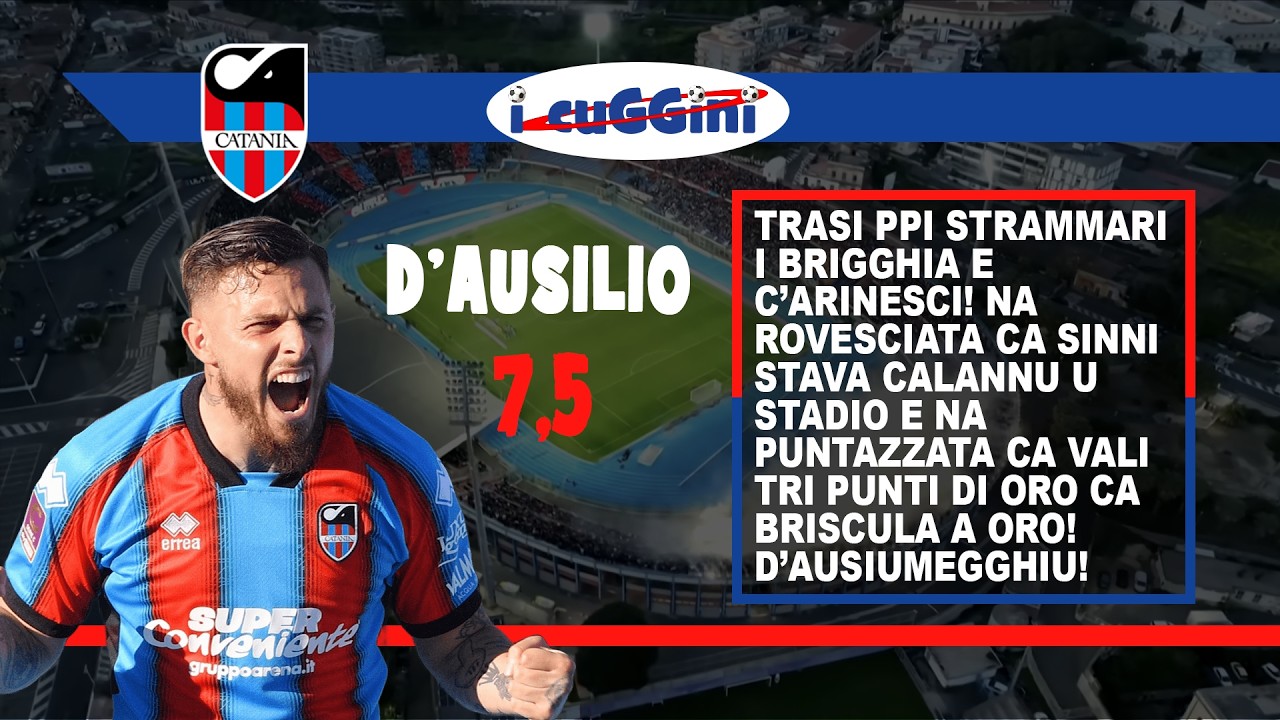 i cuGGini: le pagelle di Catania - Giugliano 1-0
