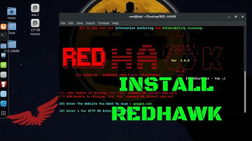 HOW TO DOWNLOAD AND INSTALL RED HAWK IN KALI LINUX !!!