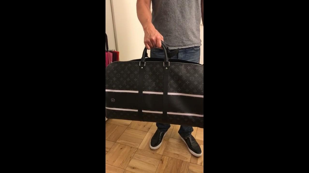 Unboxing $2,500 Louis Vuitton Men's Bag, Custom Keepall