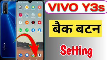 Vivo Y3s me back button change kaise kare/how to change back button setting in vivo y3s