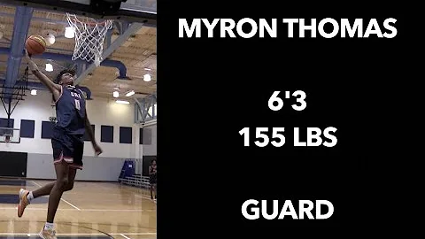 6'3 Myron Thomas- CAI