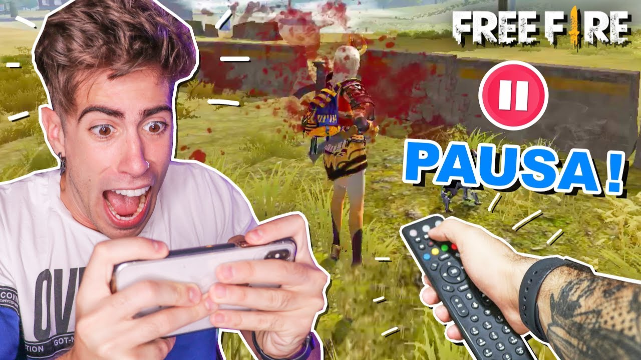 Pause Challenge En Free Fire Reto Epico Termina Mal Youtube