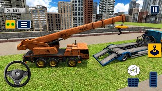 Crane Driving Simulator | Massive Cargo Lifting #cranegame  screenshot 5