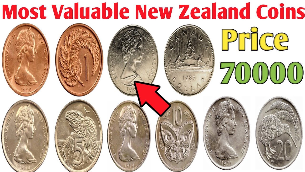 Old New Zealand Coins Value And Price Most Valuable New Zealand Coins Value Rare New Zealand Youtube