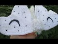 MoonLadies Live Moon Moth Totem crochet insect ooak cottage core garden magical gypsy witch