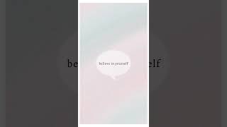 Believe in yourself phone wallpaper