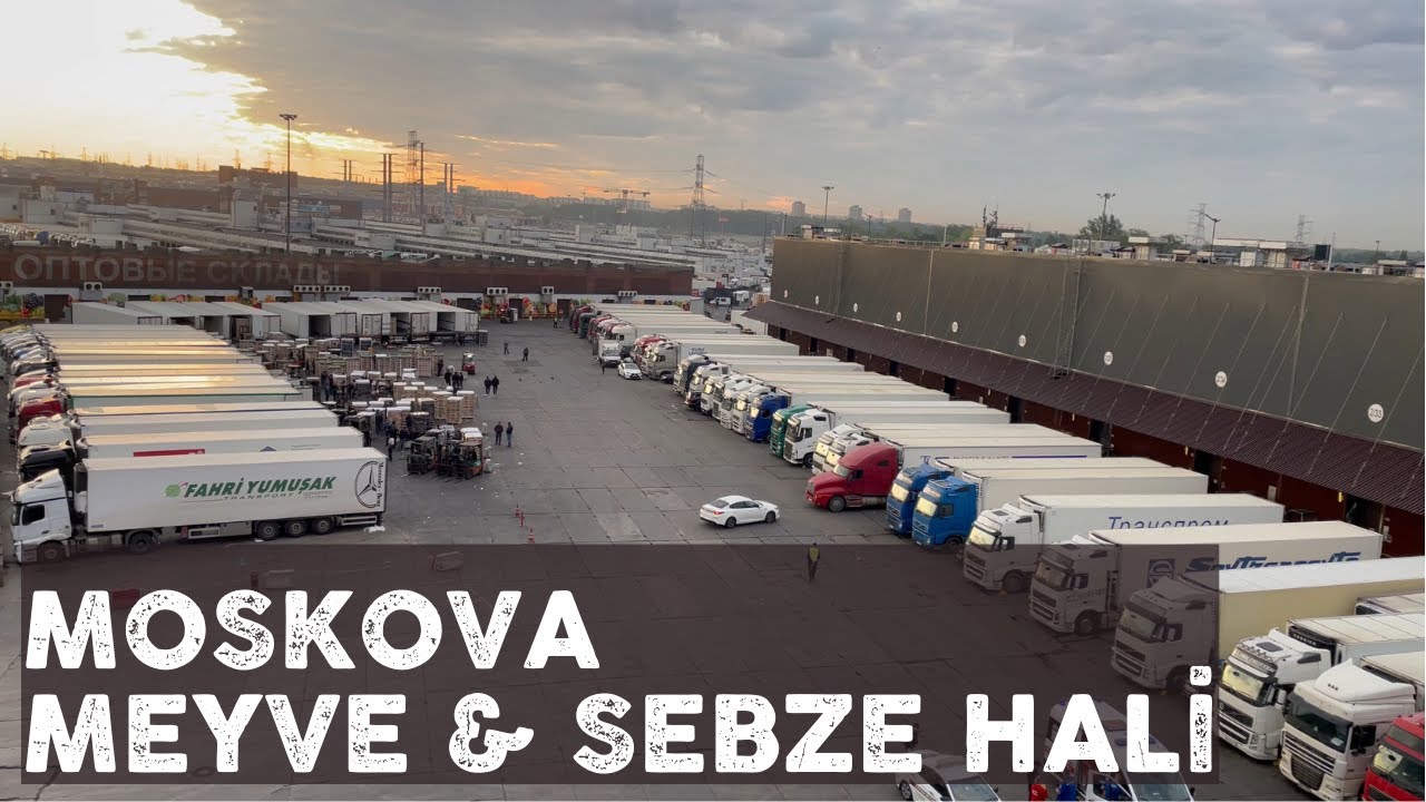 RUSYA’DA YAŞ MEYVE TİCARETİ | DÜNYANIN EN BÜYÜK HALİ | 4K