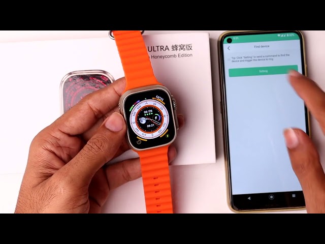 How to Connect S8 Ultra 4G Smartwatch with Phone class=