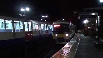Metropolitan Line A Stock & Chiltern Railways Class 165 at Rickmansworth & Chalfont & Latimer