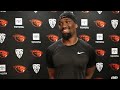 Oregon State Football: DeCorion Temple Meets The Media (August 26, 2026)
