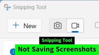 Snipping Tool not Saving Screenshots [Quick FIX] #snippingtool