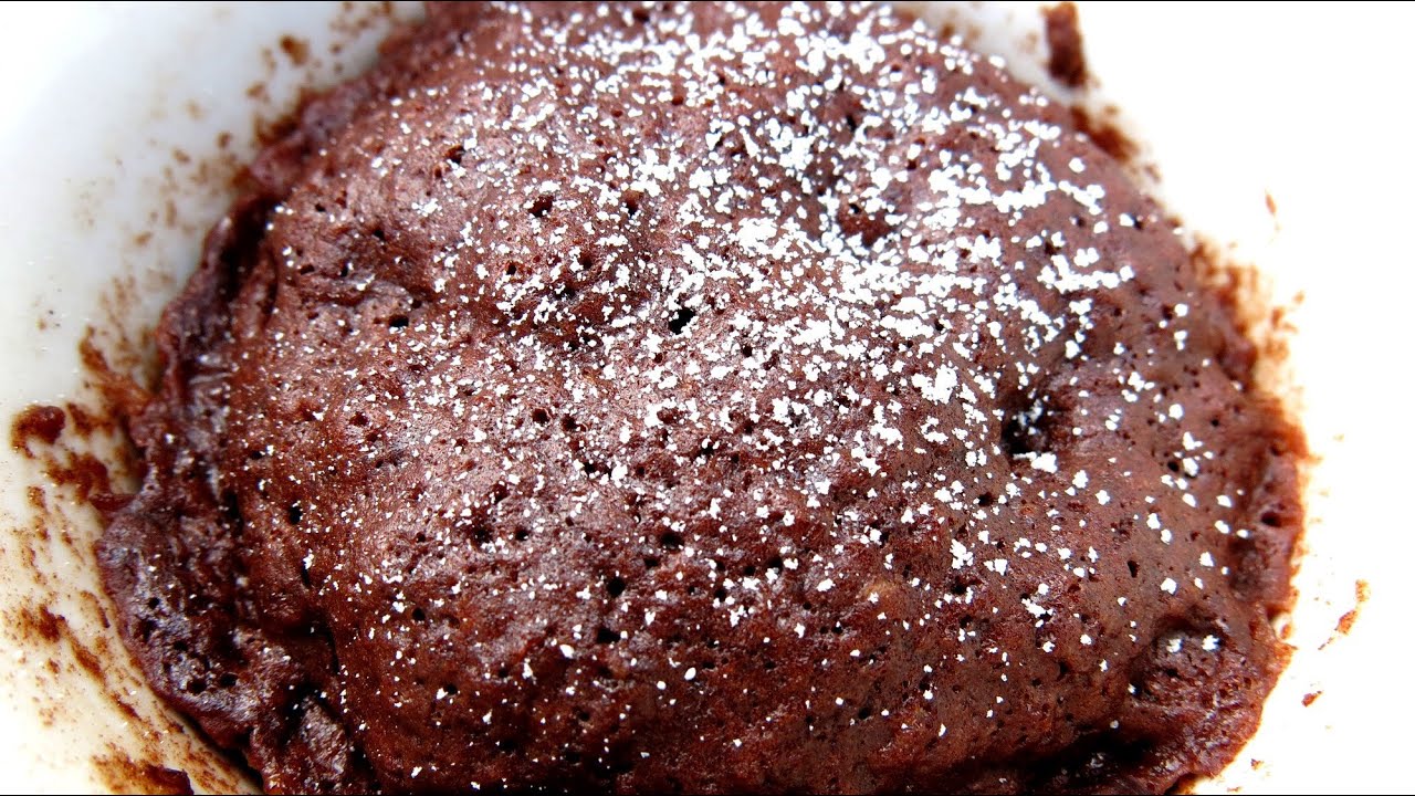 CHOCOLATE PEPPERMINT MUG CAKE | SimpleCookingChannel