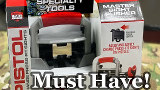 Real Avid Sight Pusher - Let’s adjust a front sight!