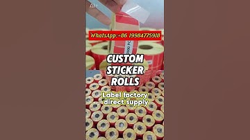 Do you know how labels are produced? Take a look at our high-quality label production workshop！