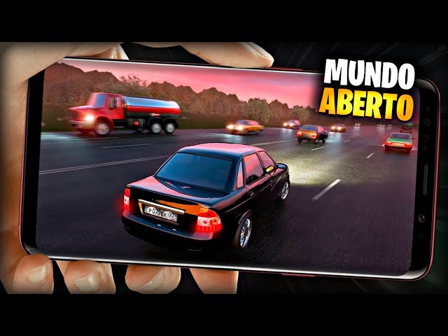 OS 10 MELHORES JOGOS de CARROS MUNDO ABERTO para Android/IOS