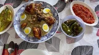 طبق جزائري تقليدي (تليتلي) - Traditional Algerian food (Tlitli)