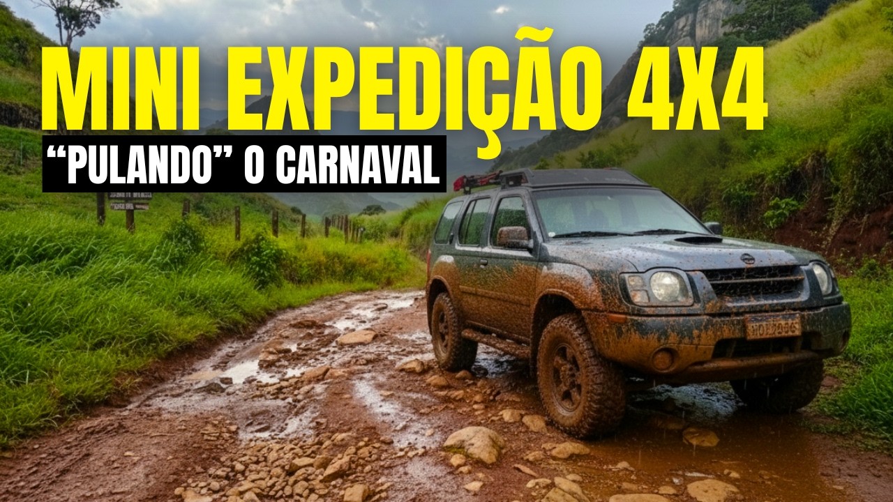 FUGIMOS do Carnaval pra ENCARAR uma MINI EXPEDIÇÃO 4x4 na Mantiqueira