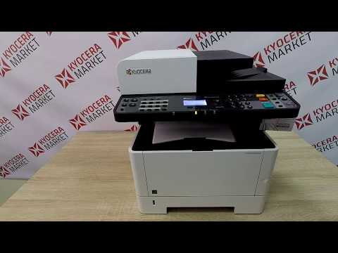 kyocera m2040dn распаковка m 2040 dn русификация замена картриджа TK-1170 внешний вид Unpacking