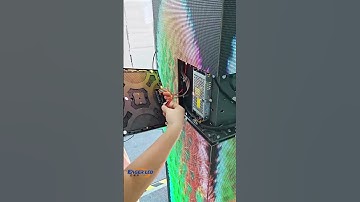 Pillar LED screen, used for various spliced LED screens.#ledvideowall #eagerled #leddisplay