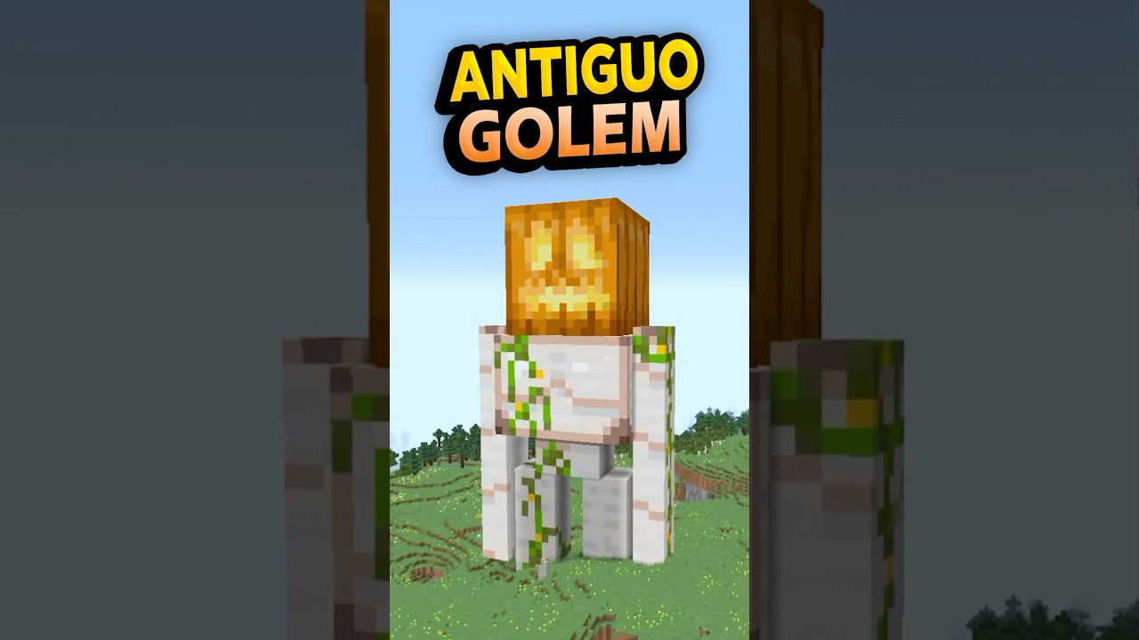 El crafteo del Golem de Hierro #minecraft