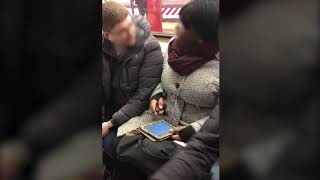 Subway Rider Threatens Alleged Manspreader With Stun Gun