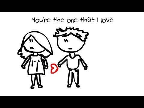 Say Something Animation Lyrics Video - A Great Big World (Christina Aguilera) - Jasmine Thompson