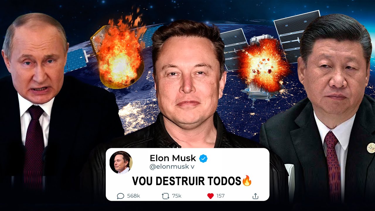 Elon Musk Acabou de Destruir o Melhor Satélite Espião da Rússia e China ...