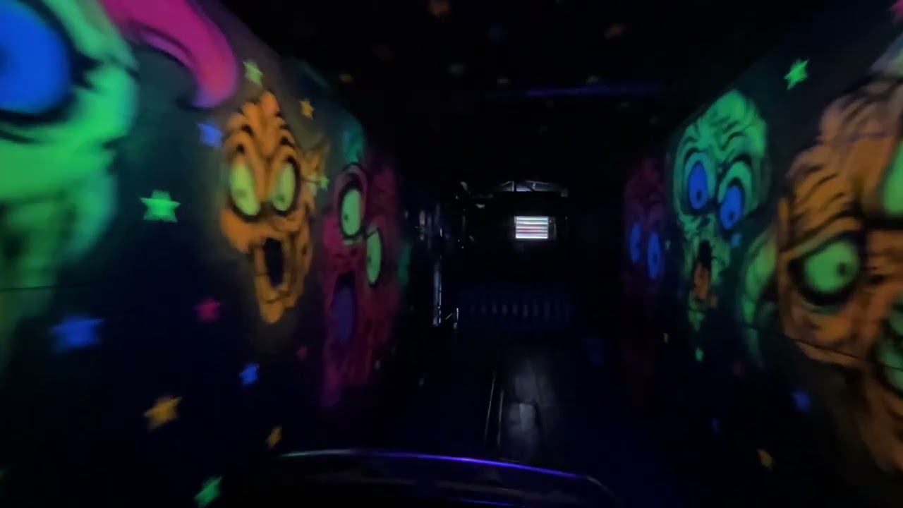 The Flying Witch: Relocated 1971 Classic Dark Ride, Niagara Amusement Park