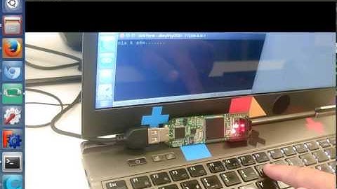 Serial buffer example using a ram memory on an FPGA icestick board