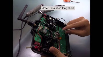 HiSKY: X-6S Stick mode change teaching video