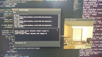 Demo video - Ứng dụng xử lý tiếng nói cho AI2Thor