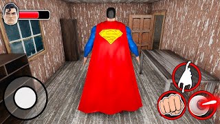 Playing as SuperMan😱 in Granny House🔥