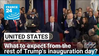 On the ground: What to expect from the rest of Trump's inauguration day? • FRANCE 24 English