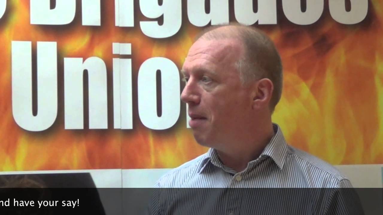 Update on pension campaign from FBU leader Matt Wrack