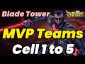 BLADE TOWER OMEGA SECRETS Floor 1 to 5 GAMEPLAY These BLADE TOWER OMEGA SECRETS Floor 1 to 5 GAMEPLAY These