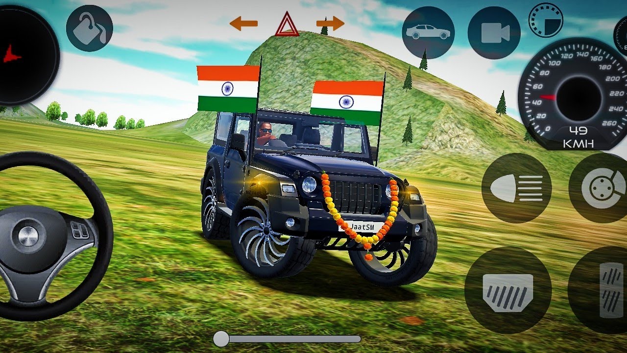 Modified Mahindra Thar😈Games:Indian Red Thar (Gadi Wala Games) Car Game Android Game - #2026