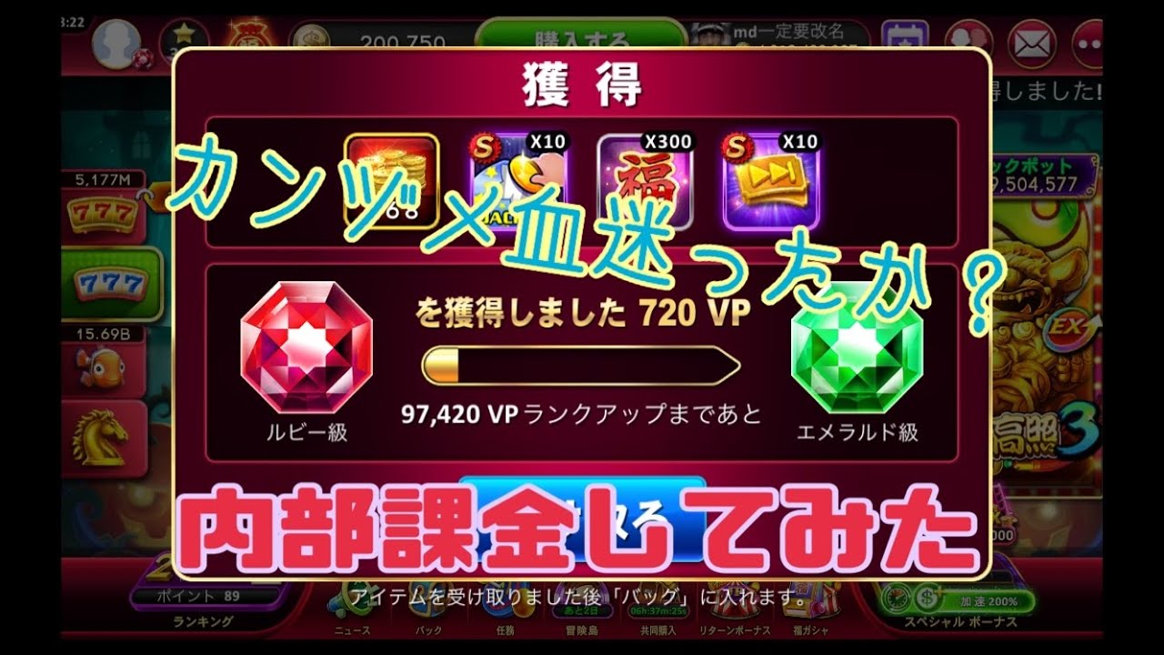 【ゴールデンホイヤー】久しぶりに内部課金してみた