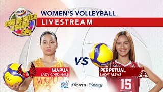 NCAA Season 99 | Mapúa vs Perpetual (Women’s Volleyball) | LIVESTREAM - Replay