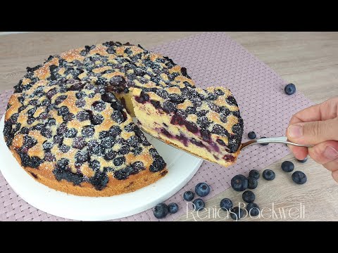 Video: Wie Man Einen Einfachen Blaubeerkuchen Macht