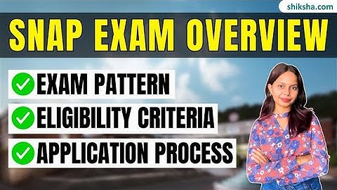 All About SNAP 2025 | Exam Date, Registration, Syllabus, Pattern & Best Books for Prep #snapexam