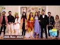 Good Morning Pakistan - Nadeem Nani Wala & Ali Hyderabadi - 26th November 2020 - ARY Digital Show