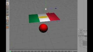 Kurdische Flagge cinema 4d screenshot 1