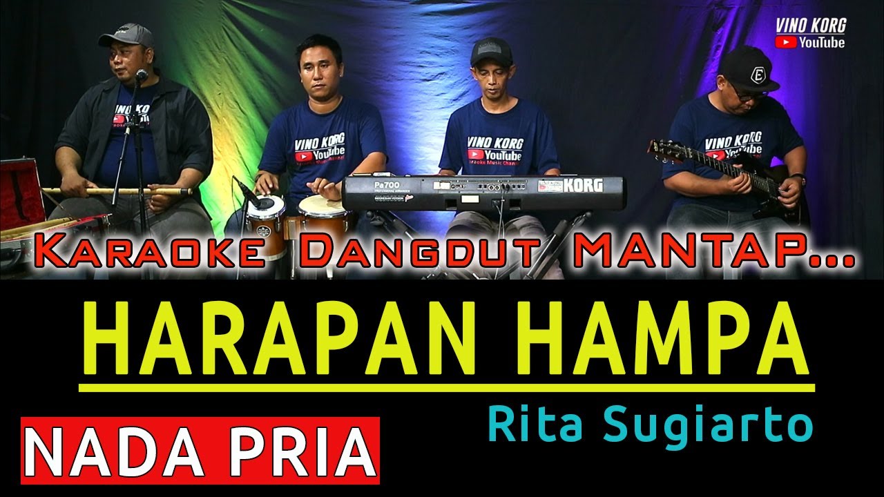 Rita Sugiarto, HARAPAN HAMPA - KARAOKE NADA PRIA