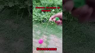 Testing Clakers Balls In Raining