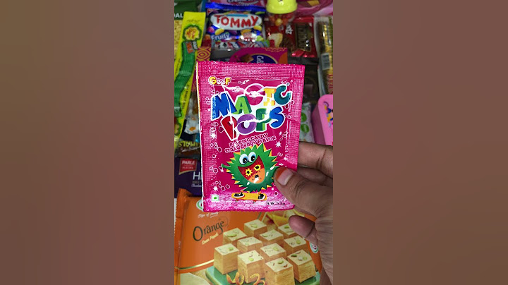 yummy chocolates with magic pops popping candy strawberry flavour ASMR videos | candies tv#shorts